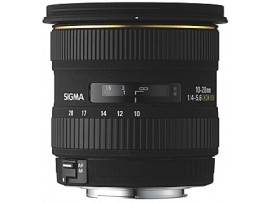 Sigma For Canon 10-20mm F/3.5 EX DC HSM